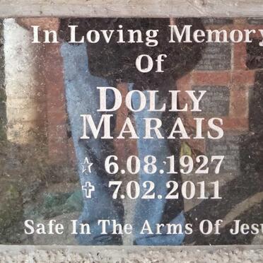 MARAIS Dolly 1927-2011