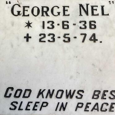 NEL George 1936-1974