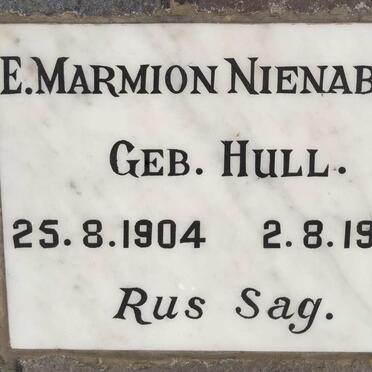 NIENABER E. Marmion nee HULL 1904-1970