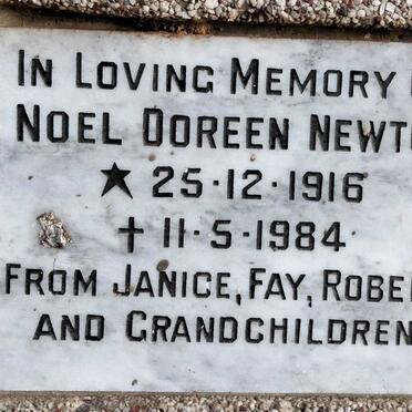 NEWTON Noel Doreen 1916-1984
