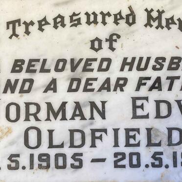 OLDFIELD Norman Edwin 1905-1970