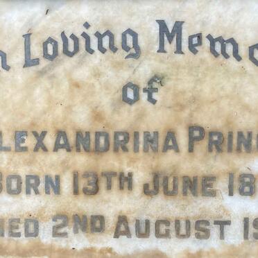 PRINGLE Alexandrina 1876-1961