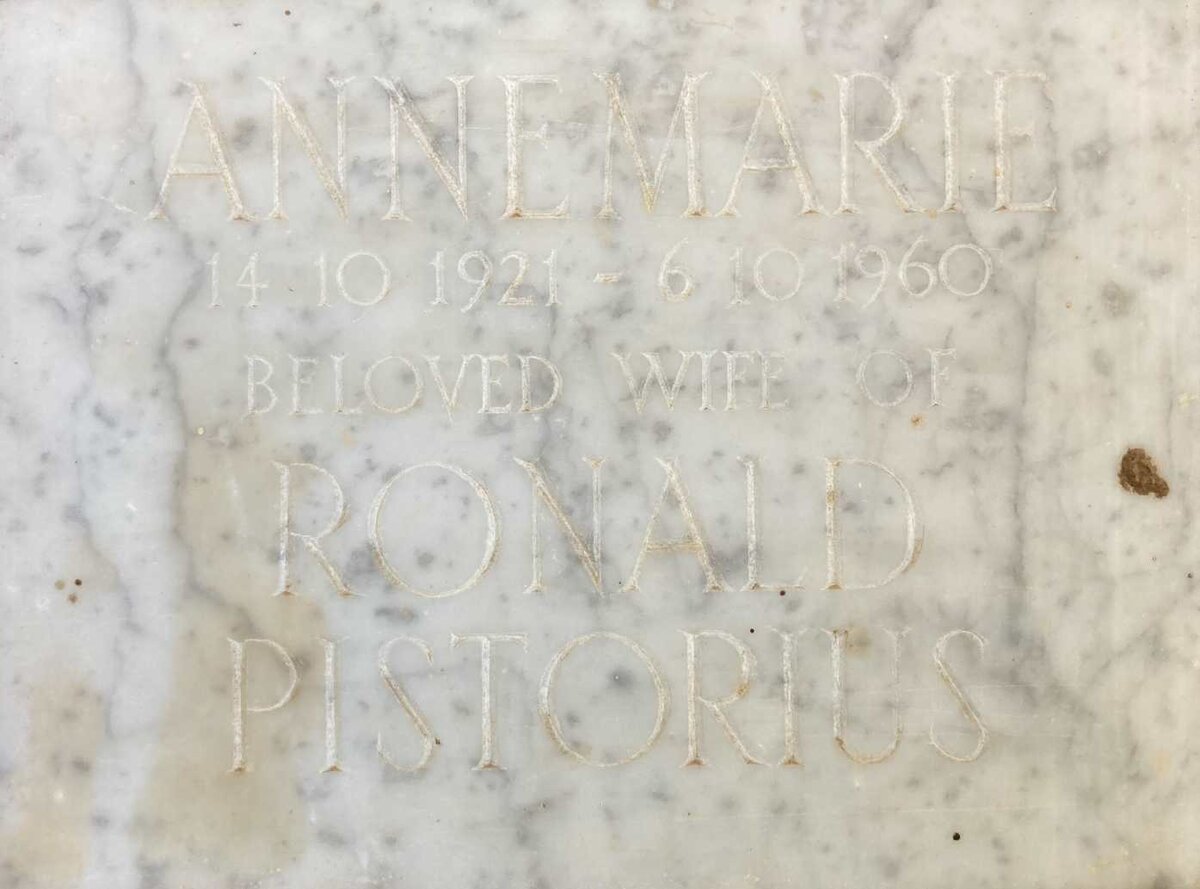 PISTORIUS Anne Marie 1921-1960