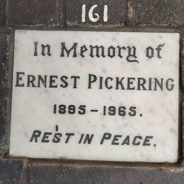 PICKERING Ernest 1895-1965