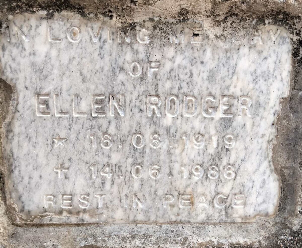 RODGER Ellen 1919-1988