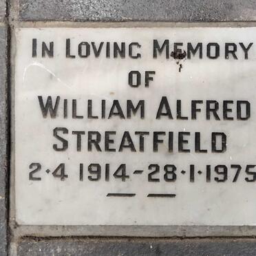 STREATFIELD William Alfred 1914-1975