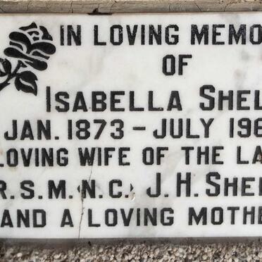 SHELL Isabella 1873-1968