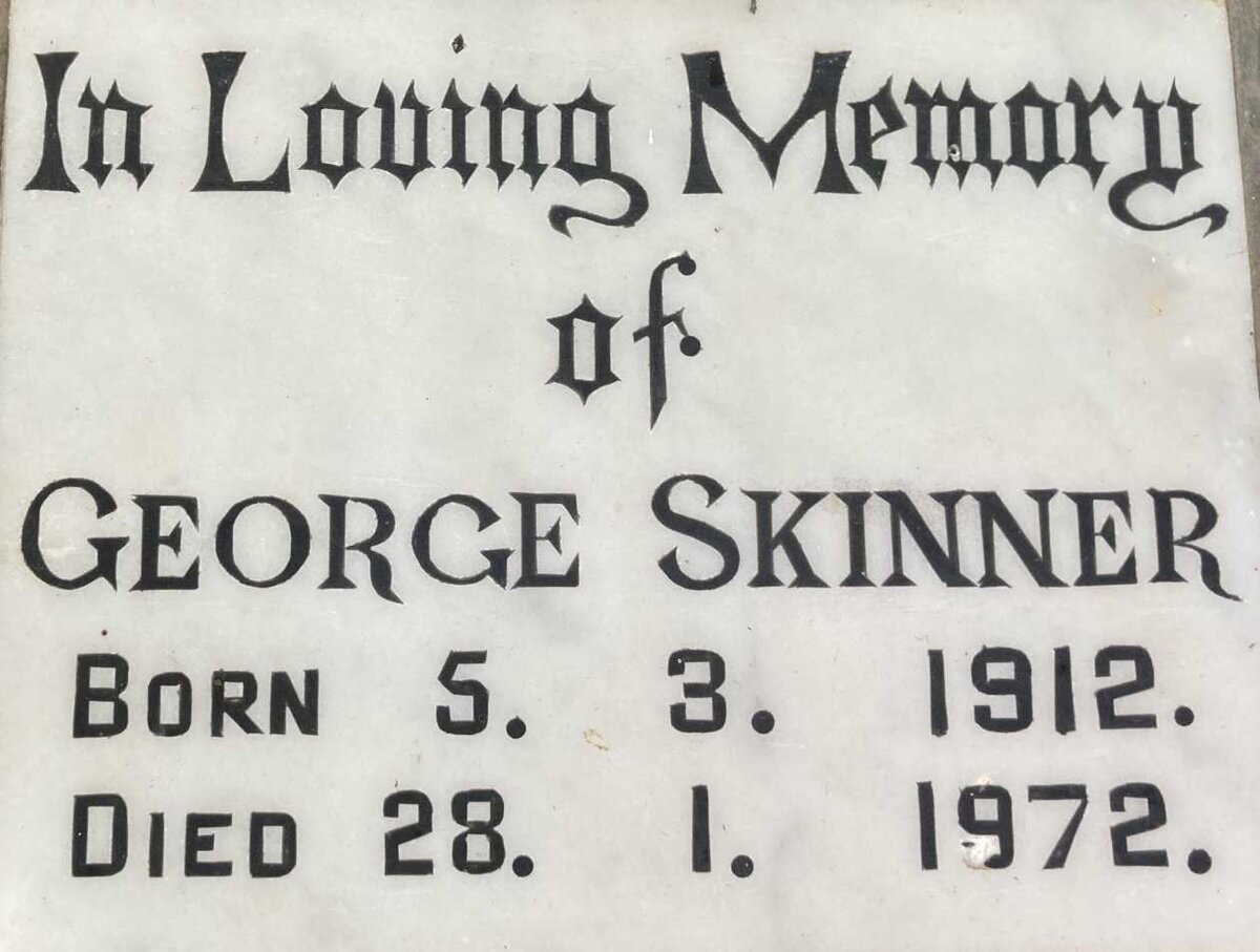 SKINNER George 1912-1972