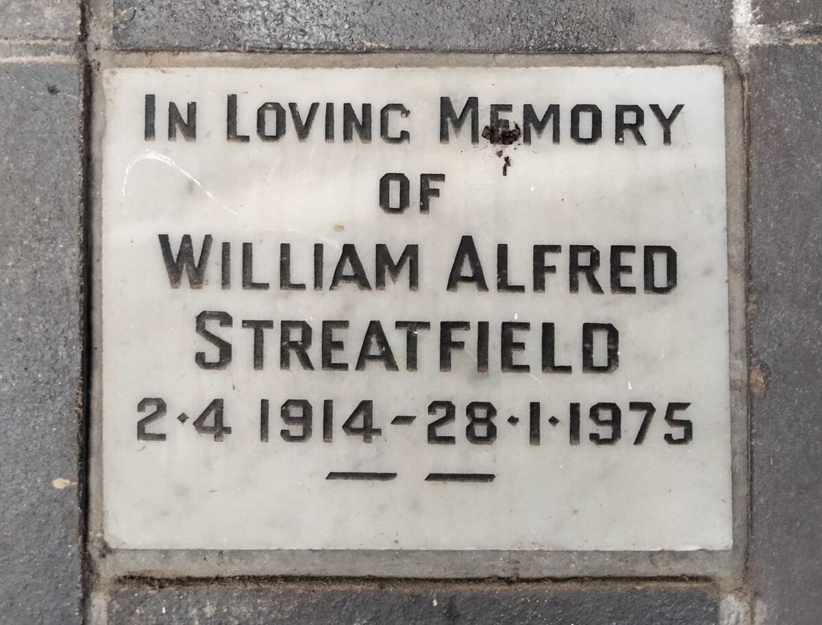 STREATFIELD William Alfred 1914-1975