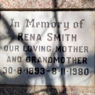 SMITH Rena 1893-1980