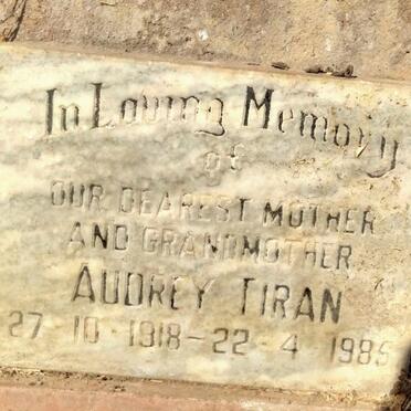 TIRAN Audrey 1918-1985