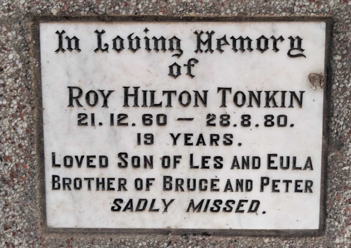 TONKIN Roy Hilton 1960-1980