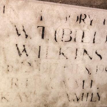 WILKINS W.T. 1917-1996