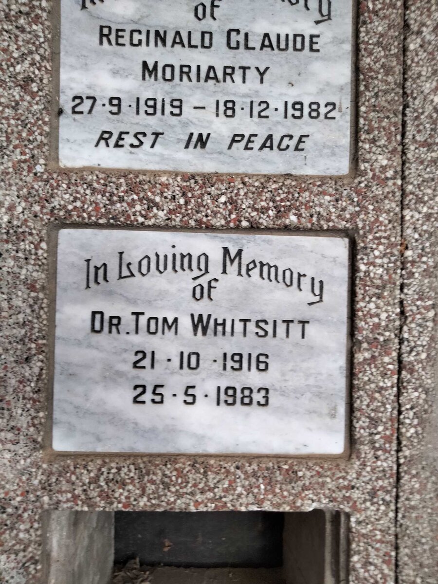 WHITSITT Tom 1916-1983