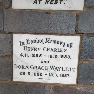 WAYLETT Henry Charles 1885-1953 & Dora Grace 1882-1957