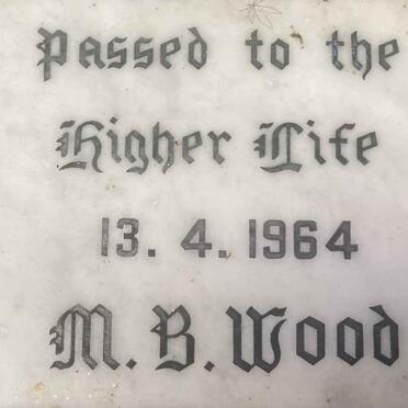 WOOD M.B. -1964