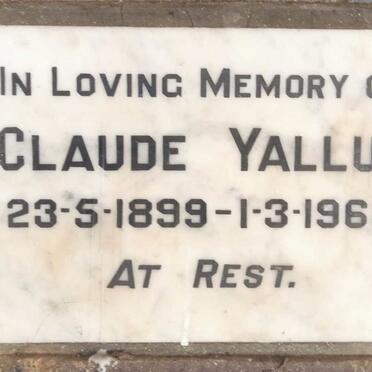 YALLUP Claude 1899-1968