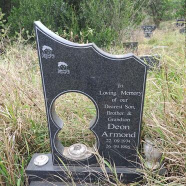 ARMOND Deon 1974-1996