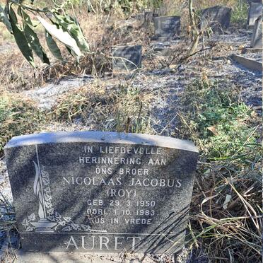 AURET Nicolaas Jacobus 1950-1983