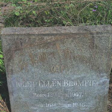 BROMFIELD Violet Ellen 1907-1946