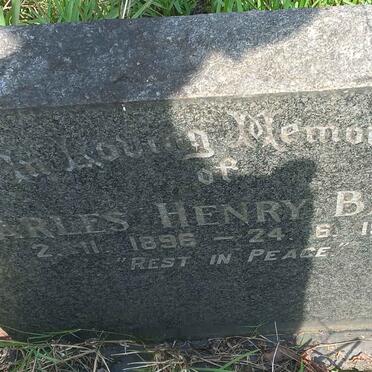 BAXTER Charles Henry 1896-1972