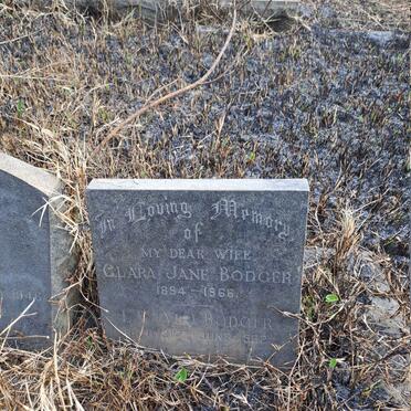 BODGER L.V. -1982 & Clara Jane 1894-1966