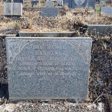 BARNARD Dirk Daniel -1969