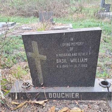 BOUCHIER Basil William 1946-1993