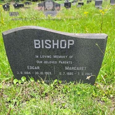 BISHOP Edgar 1884-1969 & Margaret 1885-1969