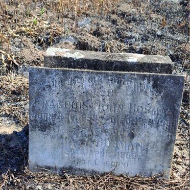 BOSMAN Francois John :: BOSMAN Baby 