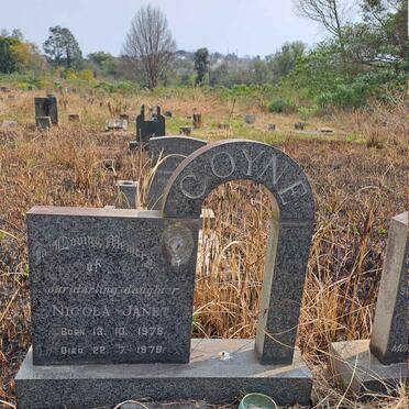 COYNE Nicola Janet 1976-1978