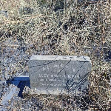 COOPER Lucy Annie 1904-1981