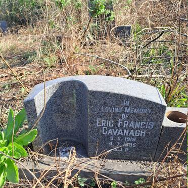 CAVANAGH Eric Francis 1919-1995