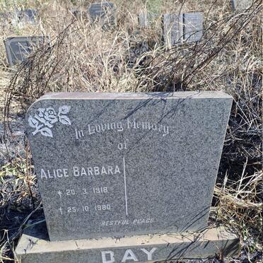 DAY Alice Barbara 1918-1980