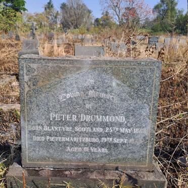 DRUMMOND Peter 1868-1949