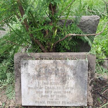 DAVISON Laura E. nee KIDDELL -1948