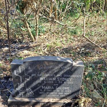 DALE William Sydney 1908-1984 & Maria Salome 1911-1983