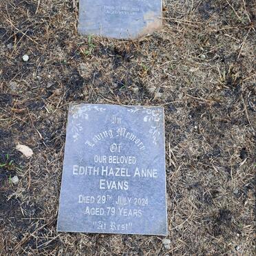 EVANS Edith Hazel Anne -2024