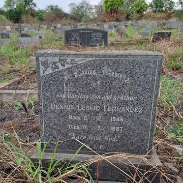 FERNANDEZ Dennis Leslie 1946-1967