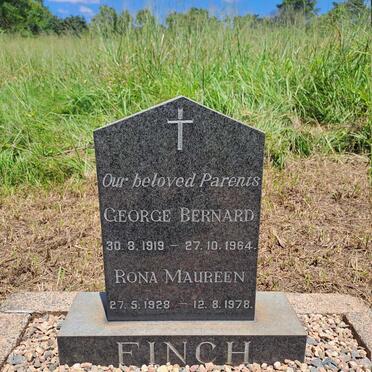 FINCH George Bernard 1919-1964 & Rona Maureen 1928-1978