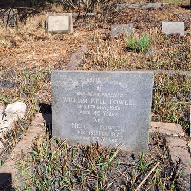FOWLER William Bell -1950 & Nellie -1971