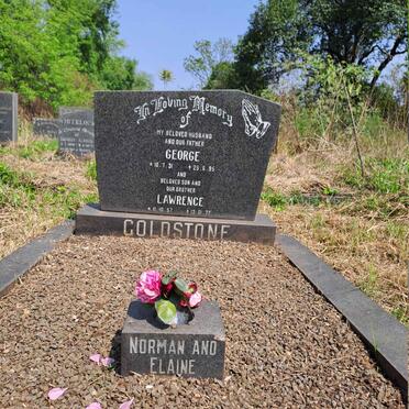 GOLDSTONE George 1931-1995 :: GOLDSTONE Lawrence 1957-1977