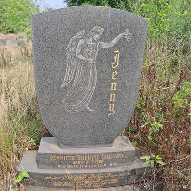 GILLESPIE Jennifer Sheryll 1956-1974