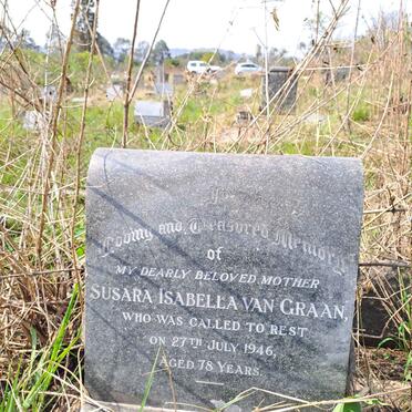 GRAAN Susara Isabella, van -1946