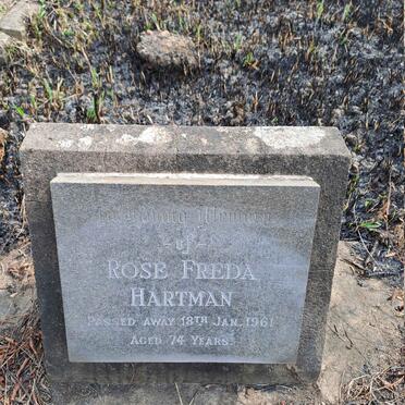 HARTMAN Rose Freda -1961