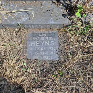 HEYNS Stephanus Petrus 1930-2004