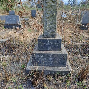 HUNT Donald Rolfe -1949