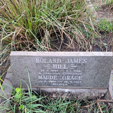 HILL Roland James 1895-1962 & Maude Grace 1900-1963