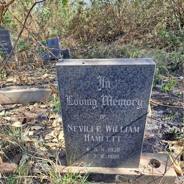 HAMLETT Neville William 1938-1985