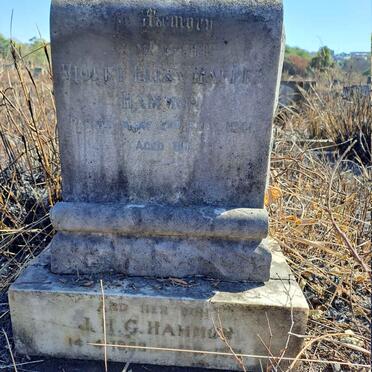 HAMMON Violet Eliza Harper -1941 :: HAMMON J.H.G. -1971